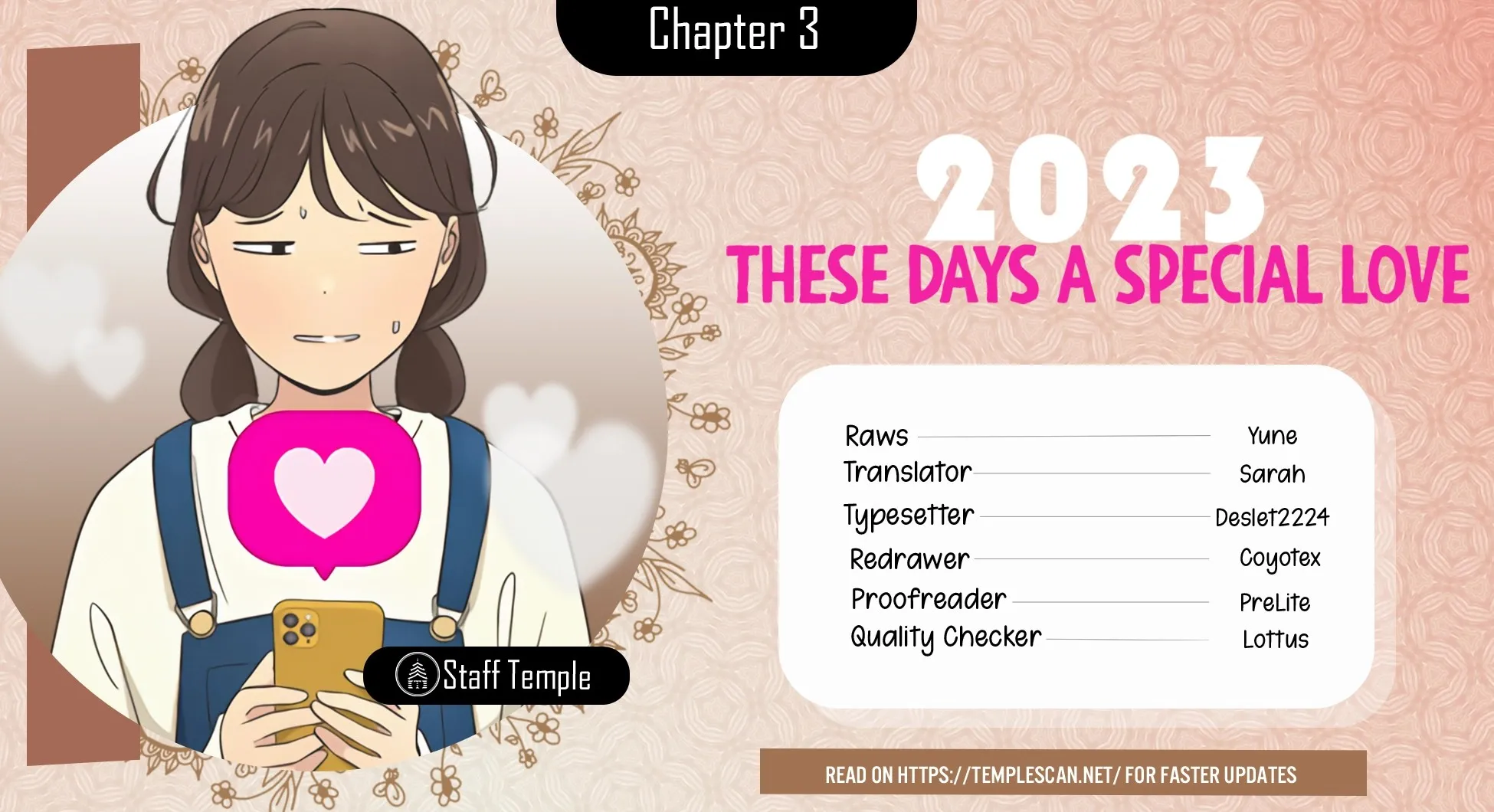 2023 These Days A Special Love chapter 3 page 1