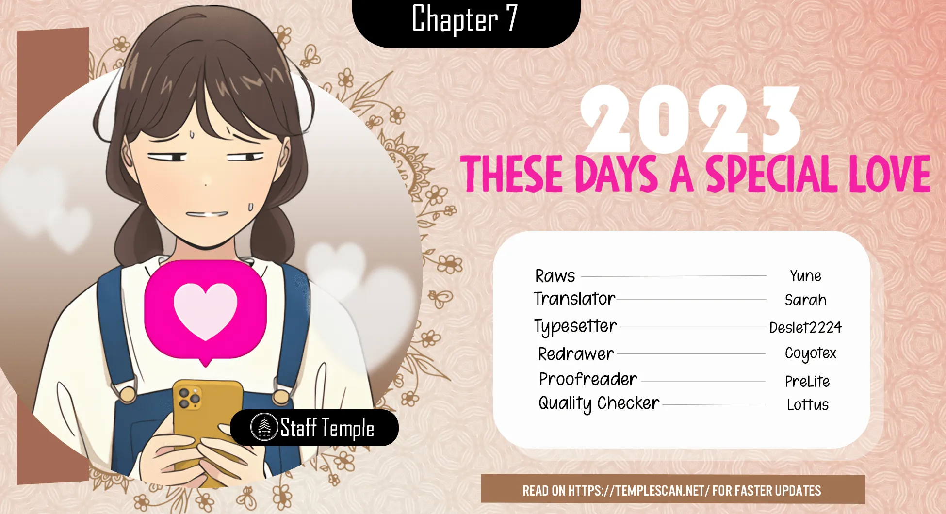 2023 These Days A Special Love chapter 7 page 1