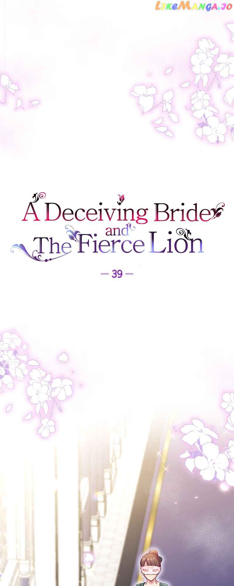 A Deceiving Bride and The Fierce Lion chapter 39 page 10