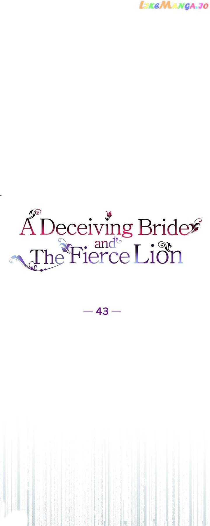A Deceiving Bride and The Fierce Lion chapter 43 page 5