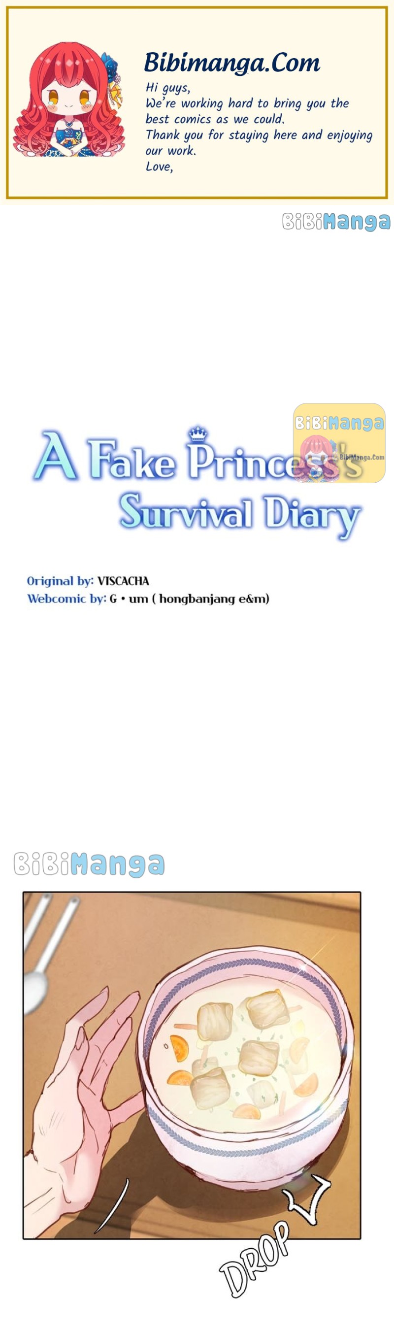 A Fake Princess’s Survival Diary chapter 28 page 1