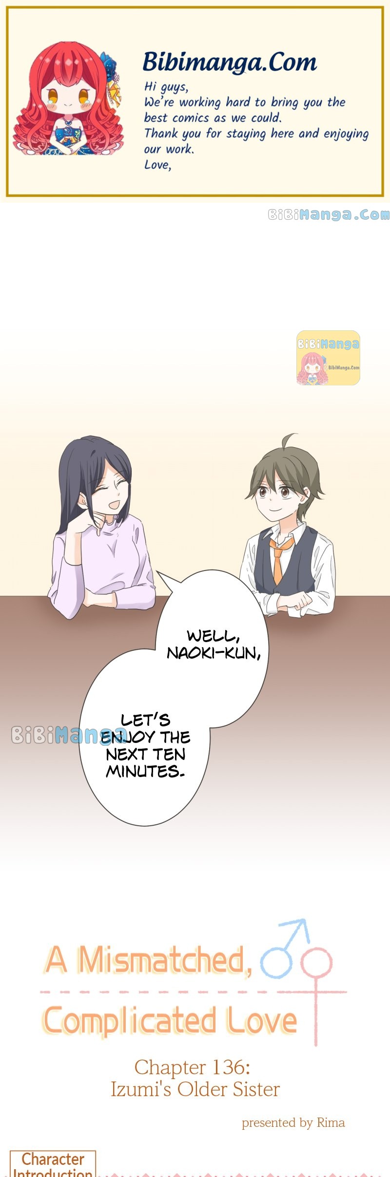 A Mismatched Complicated Love chapter 136 page 1