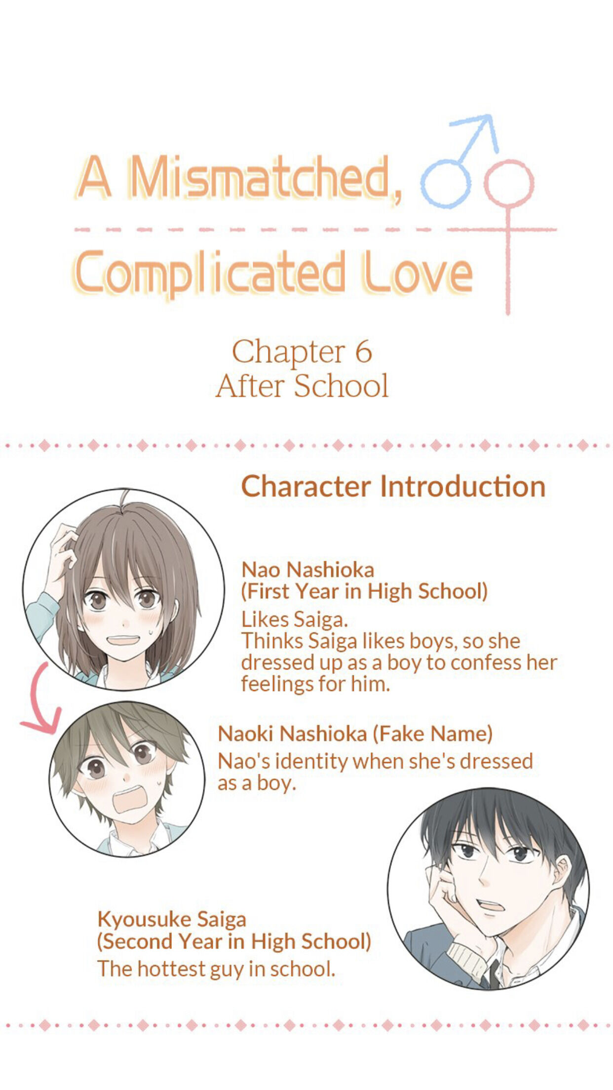 A Mismatched Complicated Love chapter 6 page 1