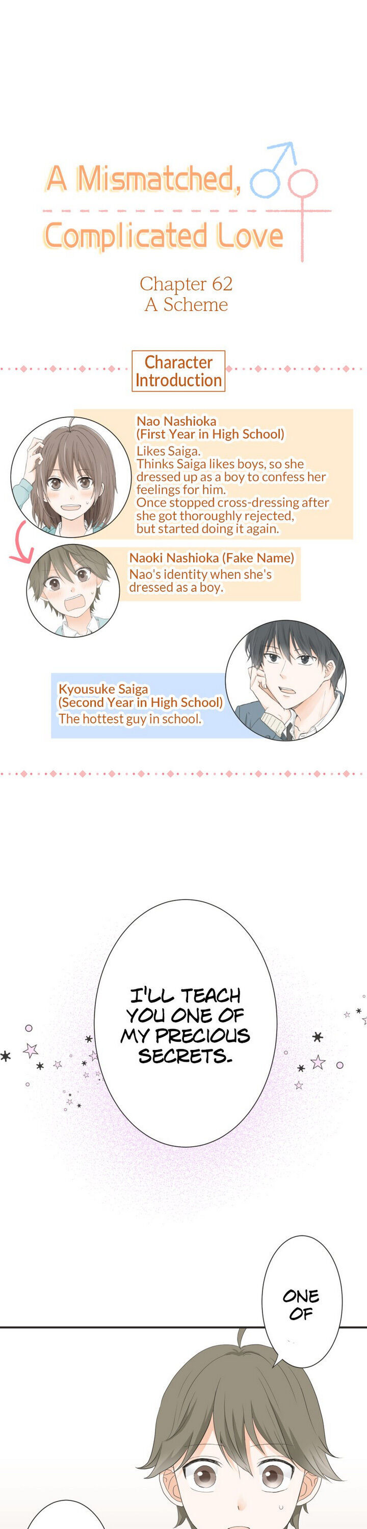 A Mismatched Complicated Love chapter 62 page 1