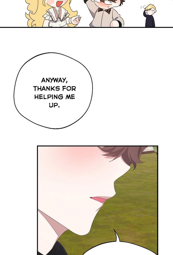 A male protagonist is blocking my way chapter 13 page 54