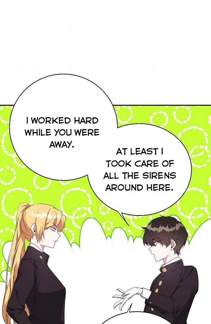 A male protagonist is blocking my way chapter 21 page 36