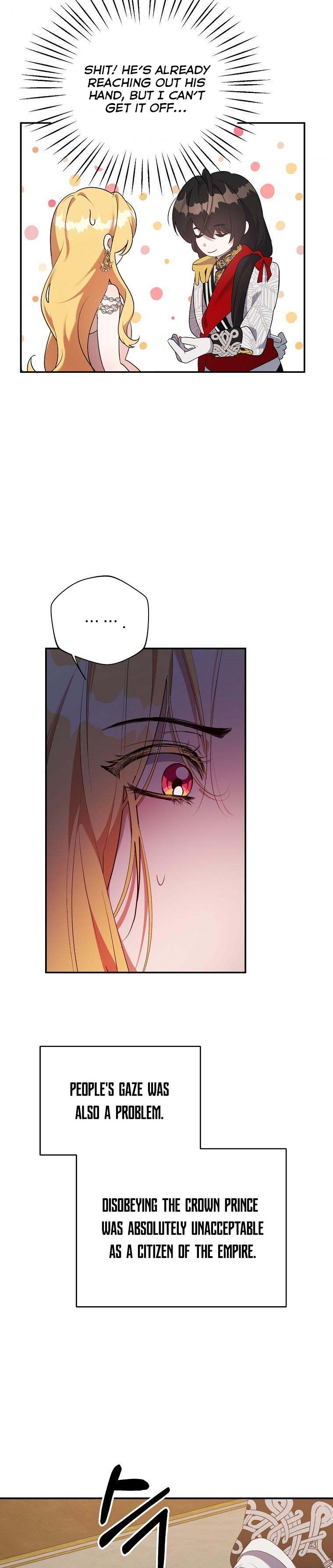 A male protagonist is blocking my way chapter 39 page 22