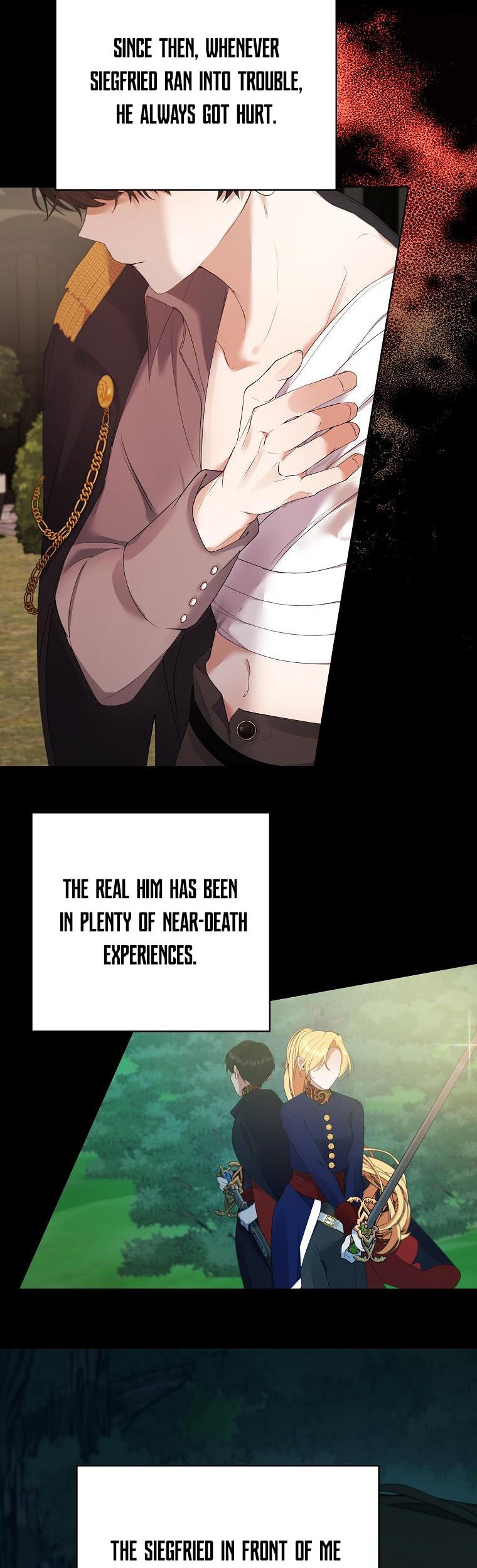 A male protagonist is blocking my way chapter 49 page 10