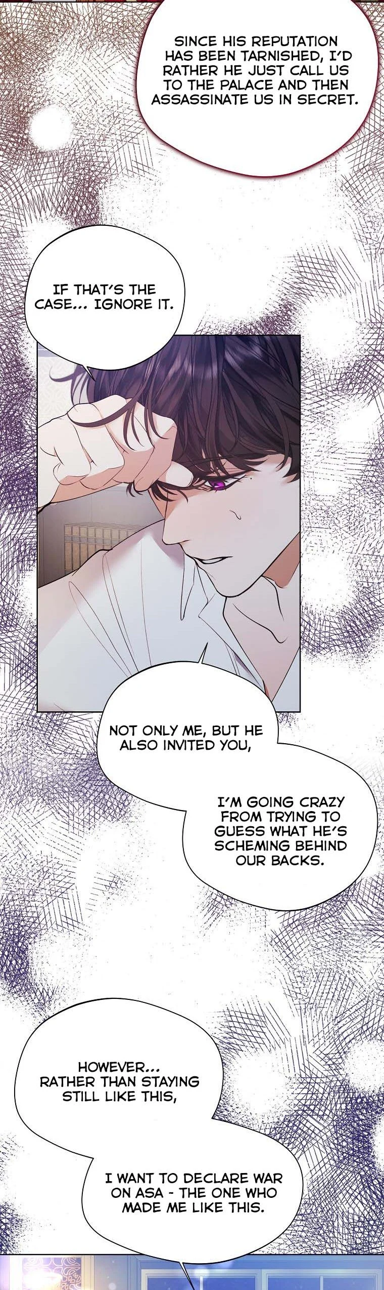 A male protagonist is blocking my way chapter 53 page 9