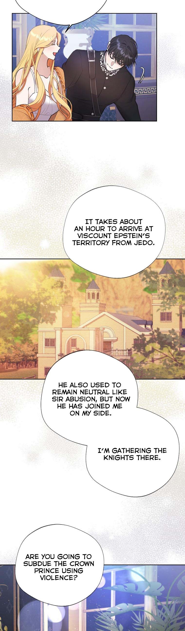 A male protagonist is blocking my way chapter 56 page 13