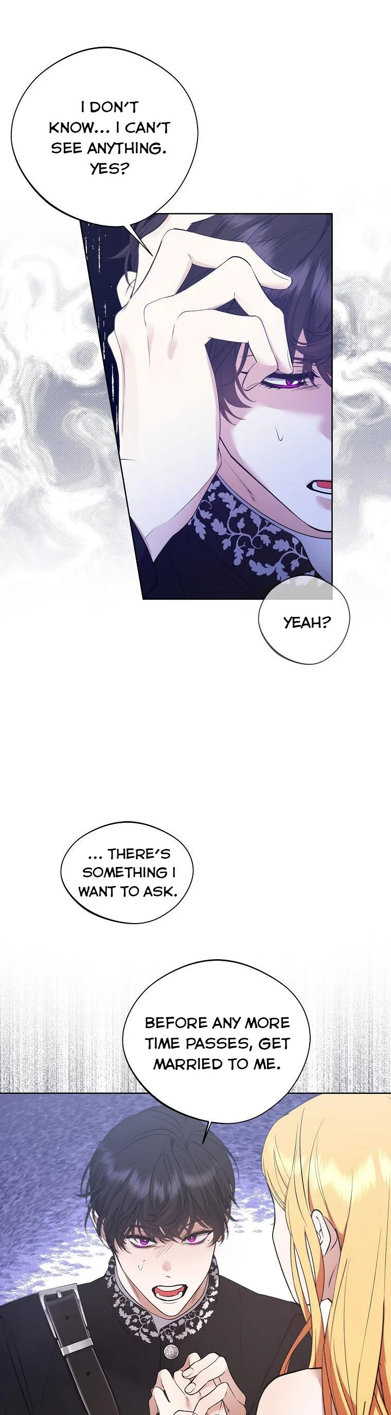 A male protagonist is blocking my way chapter 57 page 4