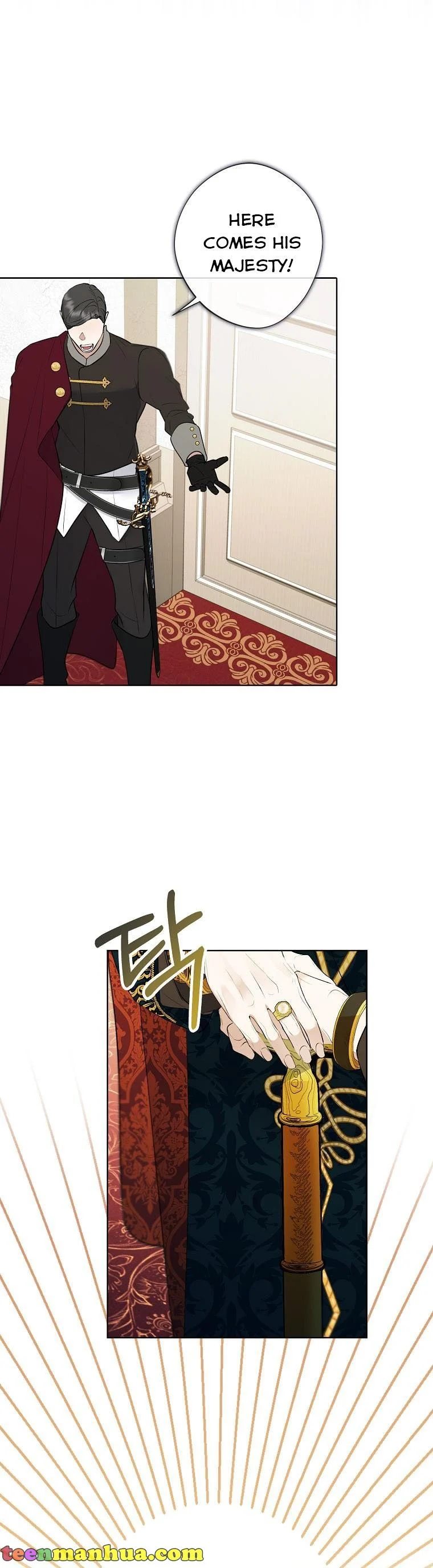 A male protagonist is blocking my way chapter 57 page 33