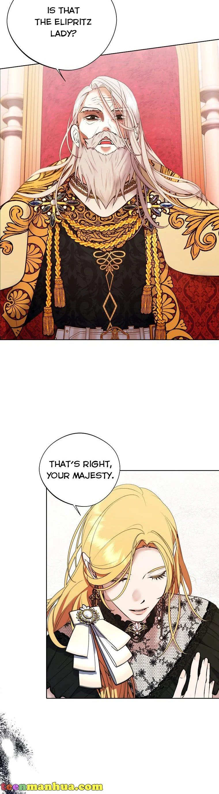 A male protagonist is blocking my way chapter 57 page 36