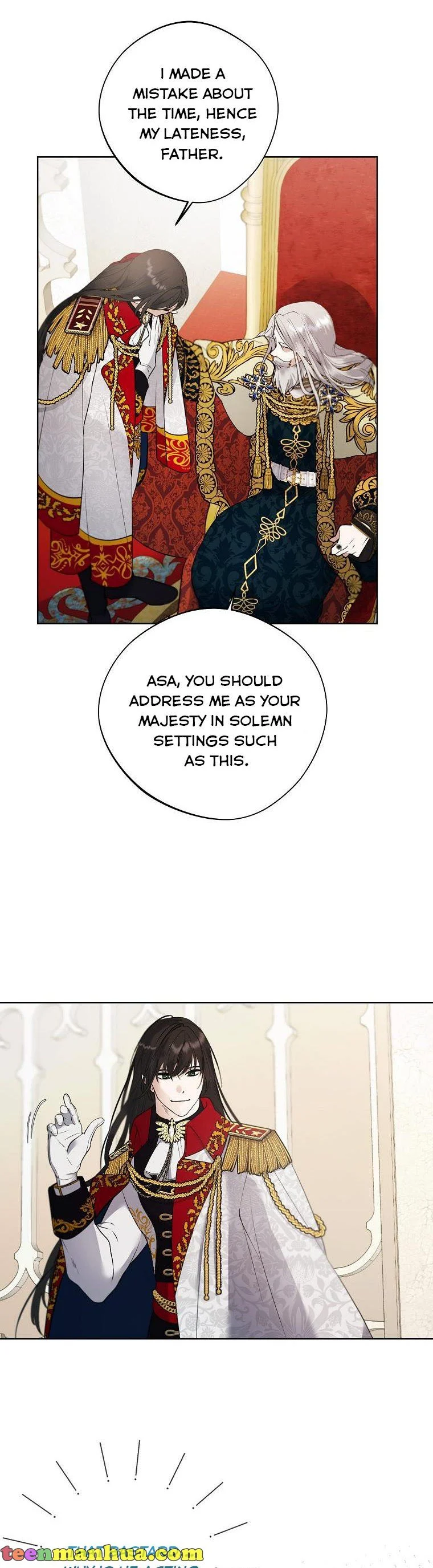 A male protagonist is blocking my way chapter 58 page 3
