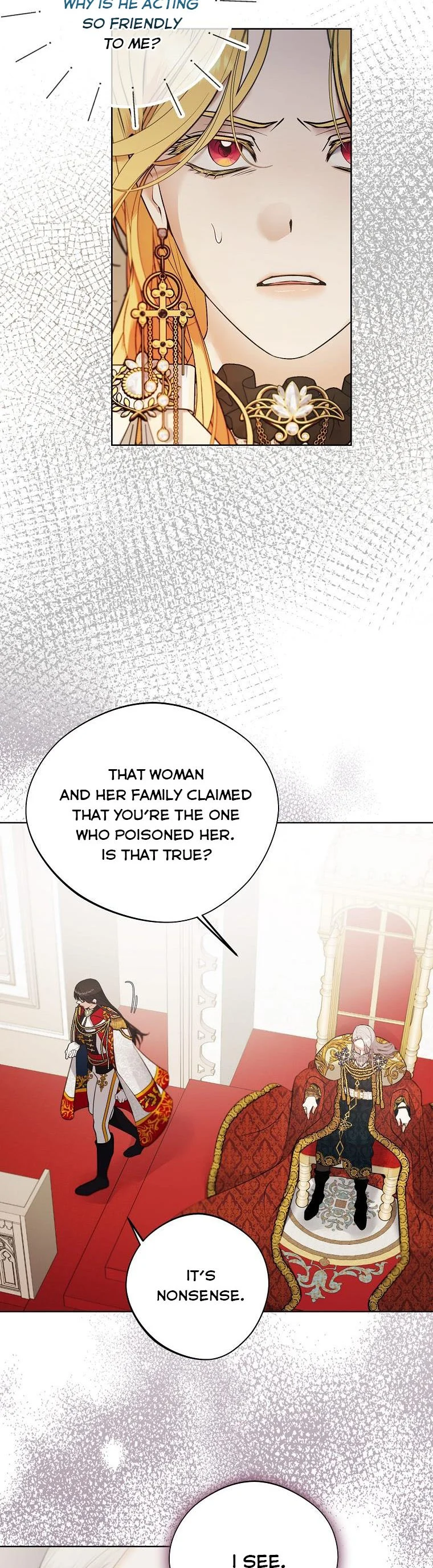 A male protagonist is blocking my way chapter 58 page 4