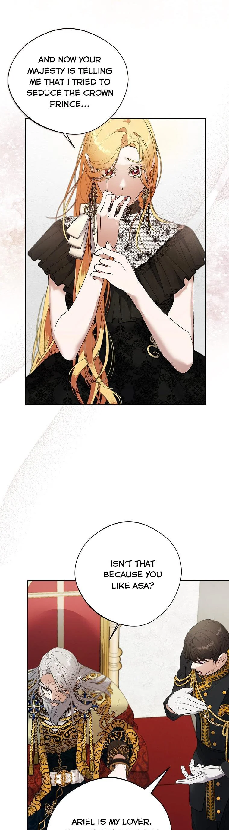 A male protagonist is blocking my way chapter 58 page 9
