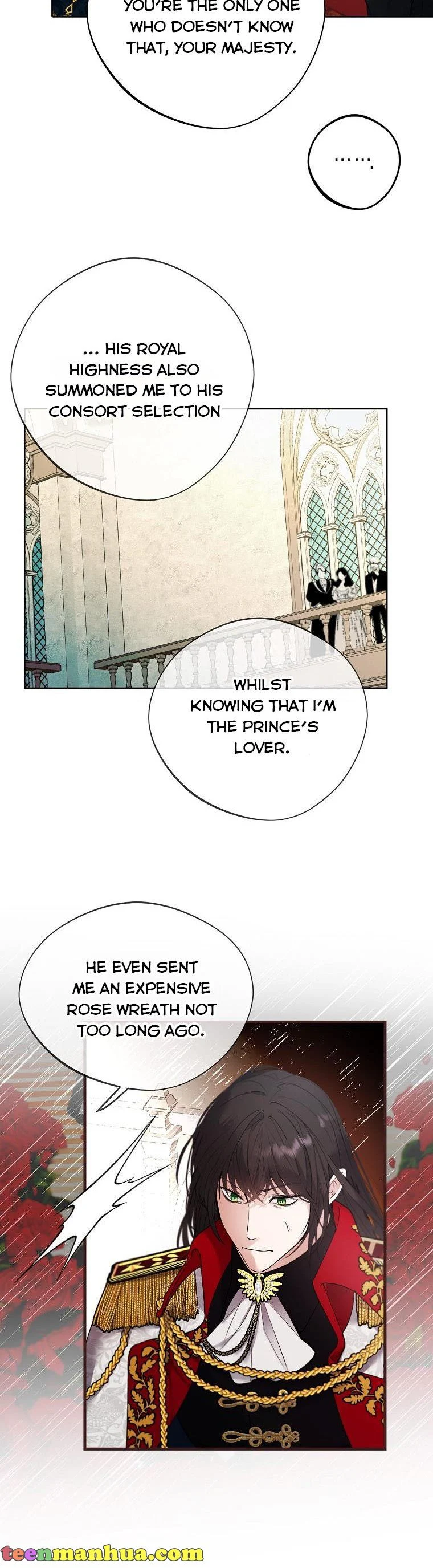 A male protagonist is blocking my way chapter 58 page 10