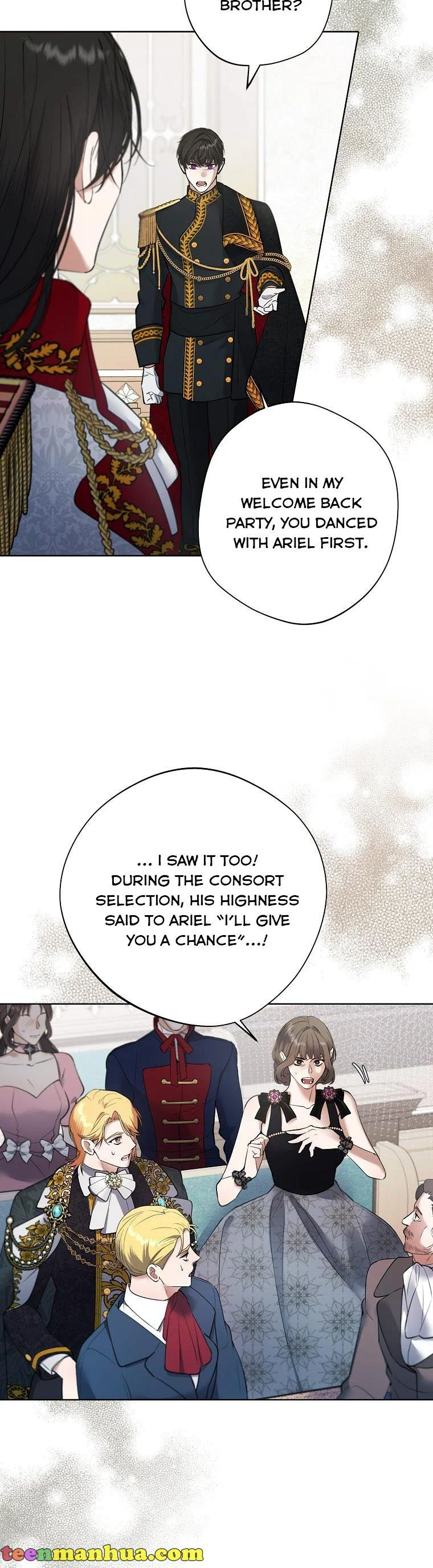 A male protagonist is blocking my way chapter 58 page 13