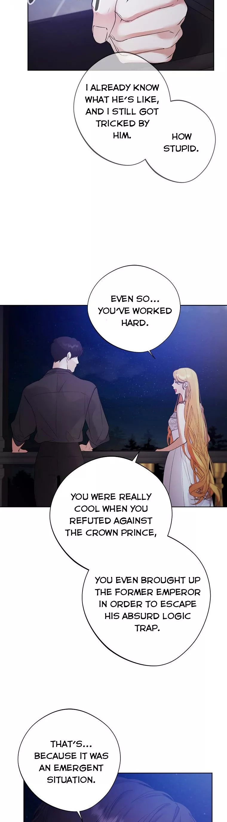 A male protagonist is blocking my way chapter 60 page 4
