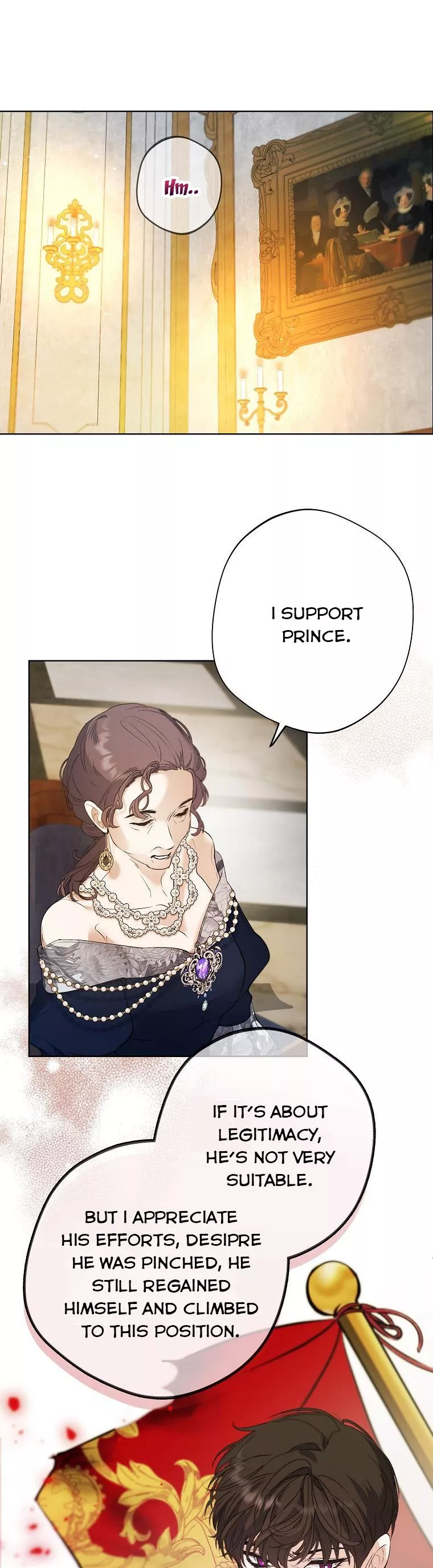 A male protagonist is blocking my way chapter 61 page 24