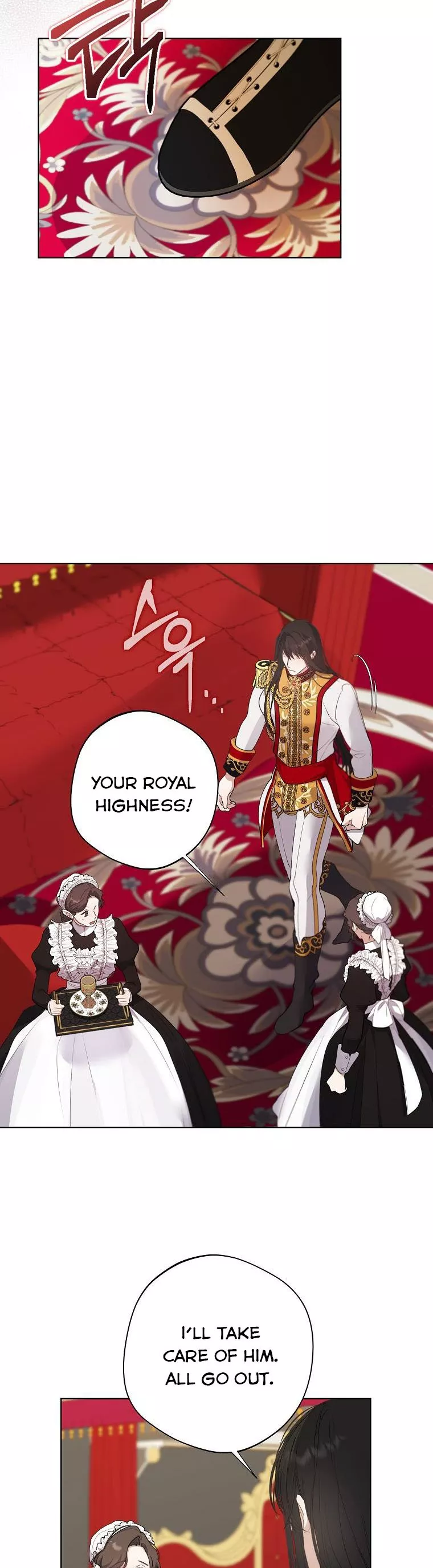 A male protagonist is blocking my way chapter 61 page 30