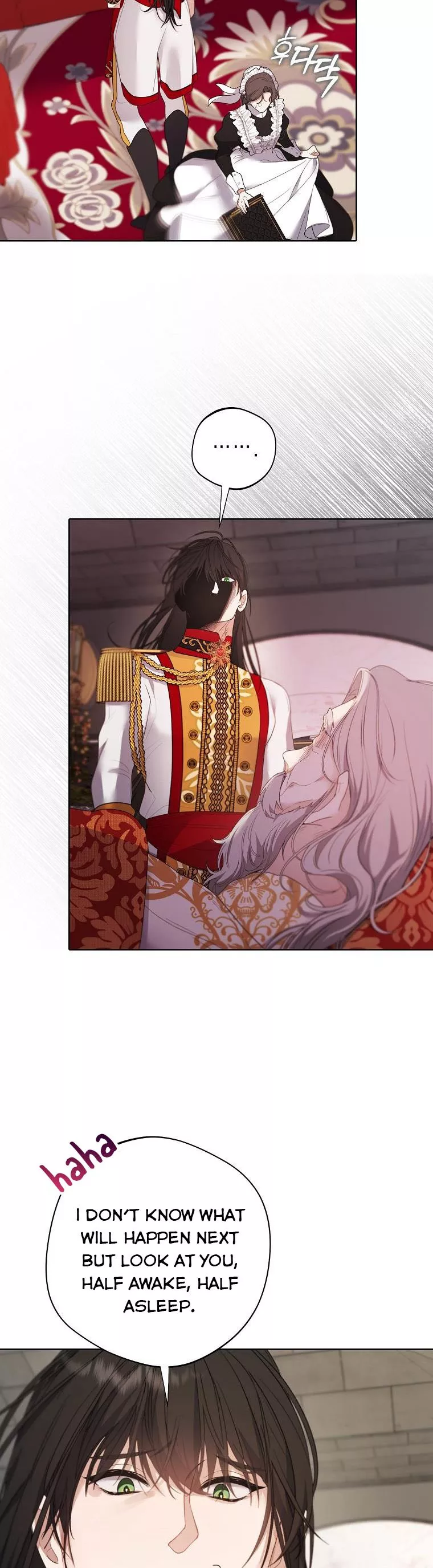 A male protagonist is blocking my way chapter 61 page 32