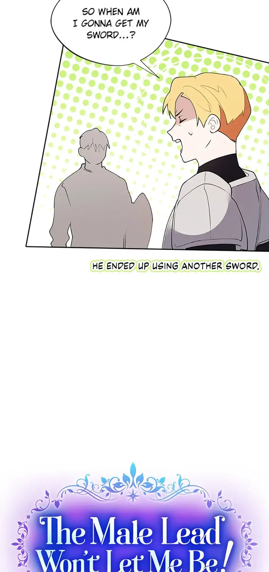 A male protagonist is blocking my way chapter 63 page 24