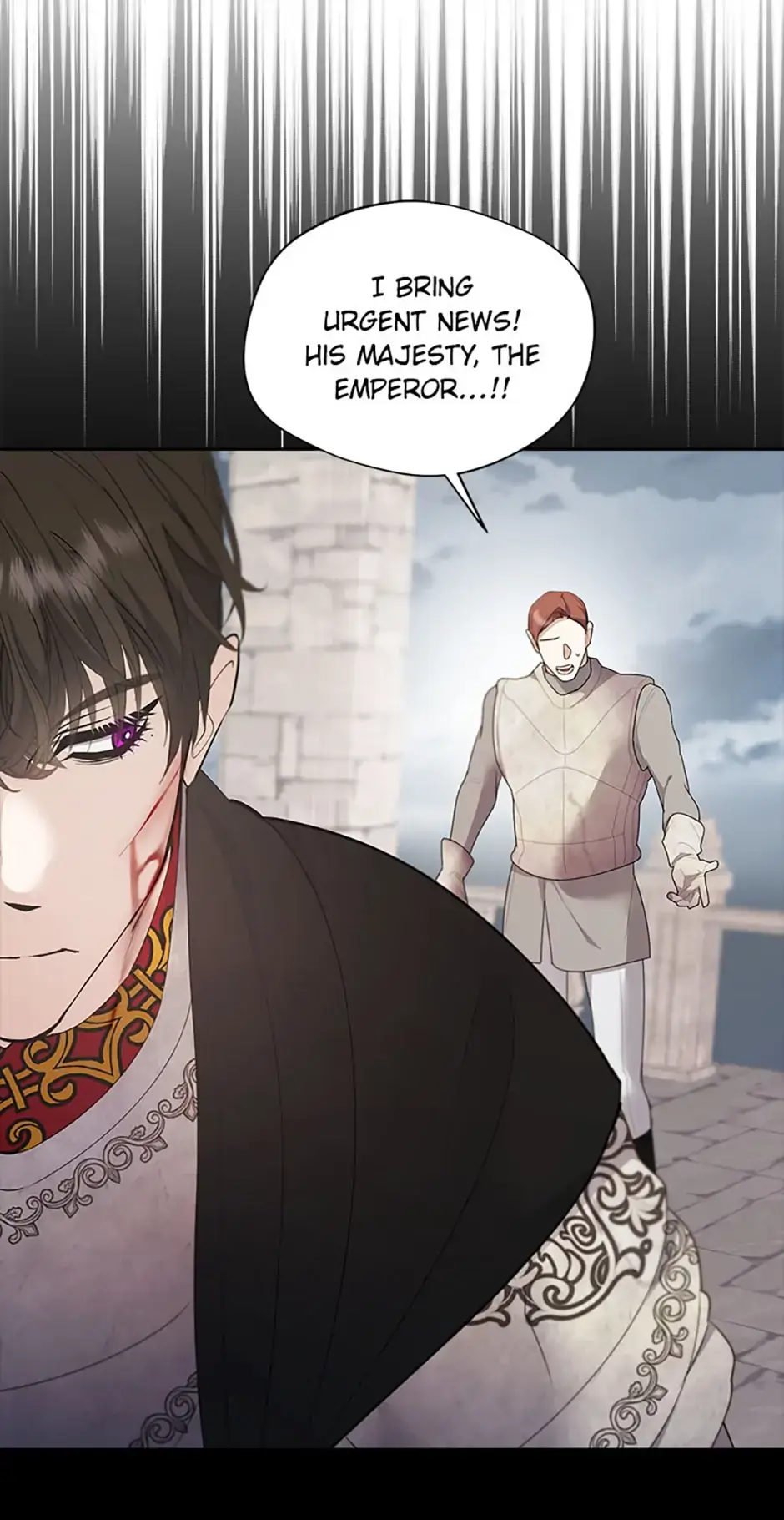 A male protagonist is blocking my way chapter 63 page 58