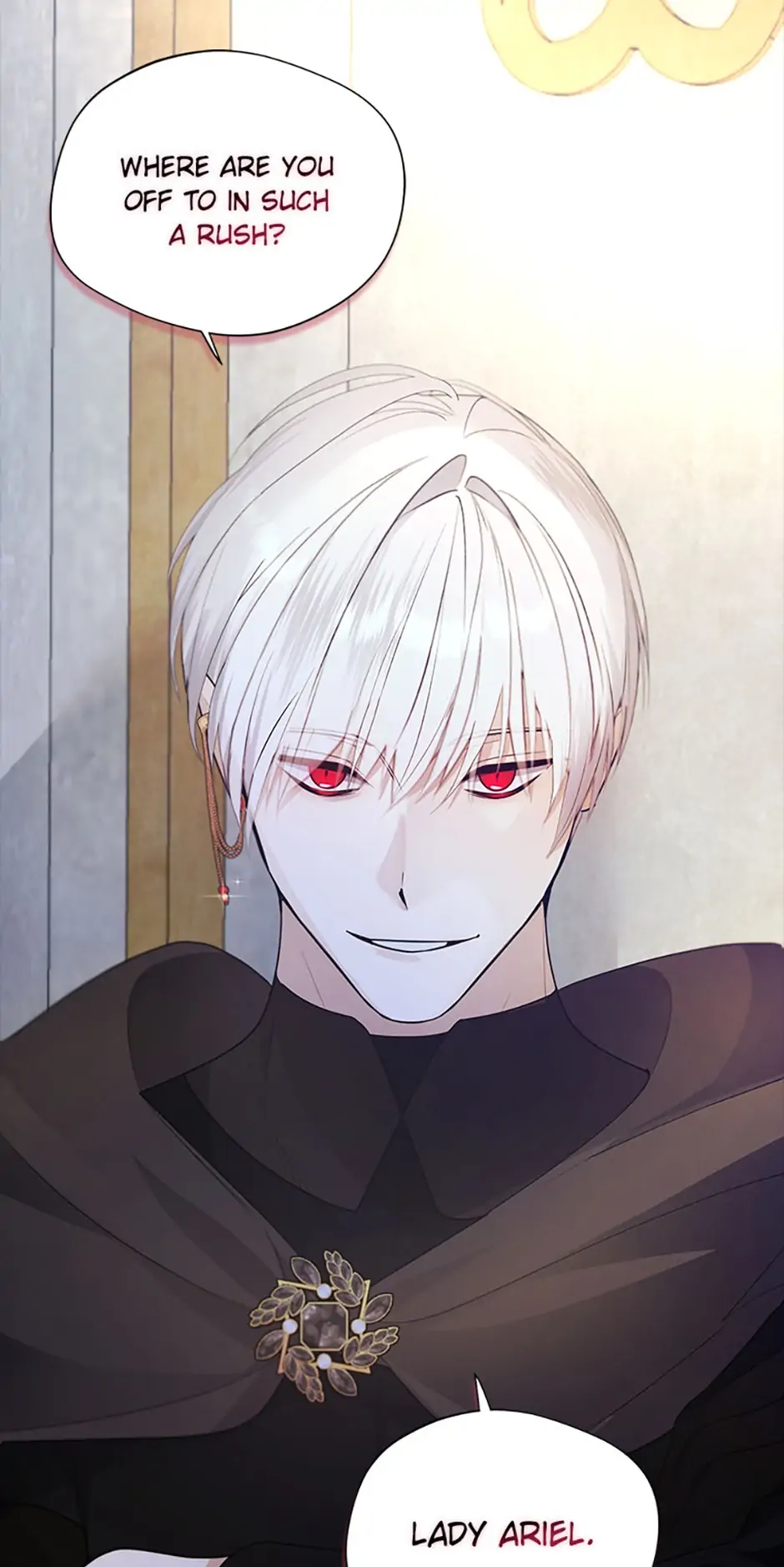 A male protagonist is blocking my way chapter 69 page 15