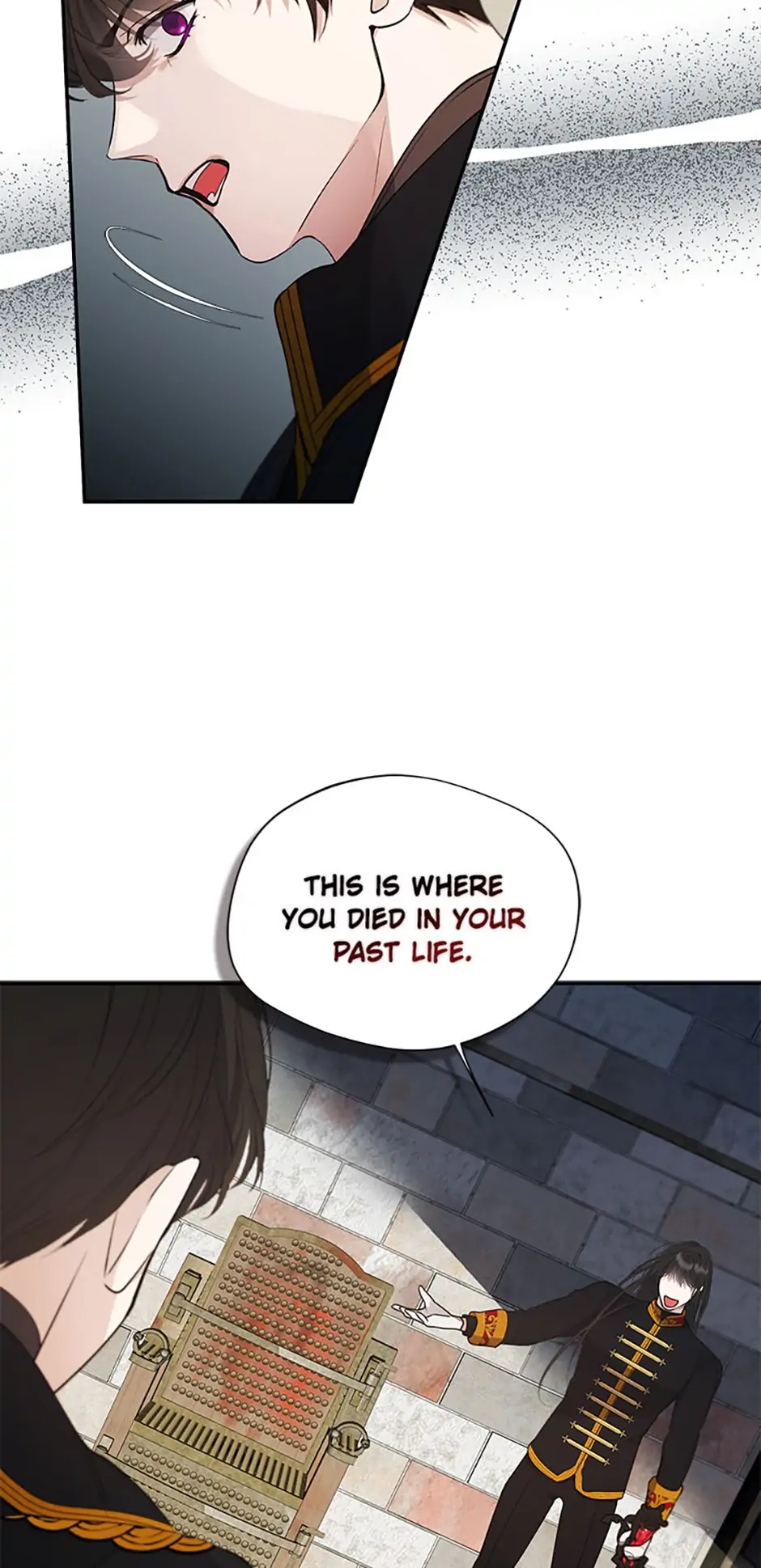 A male protagonist is blocking my way chapter 69 page 54