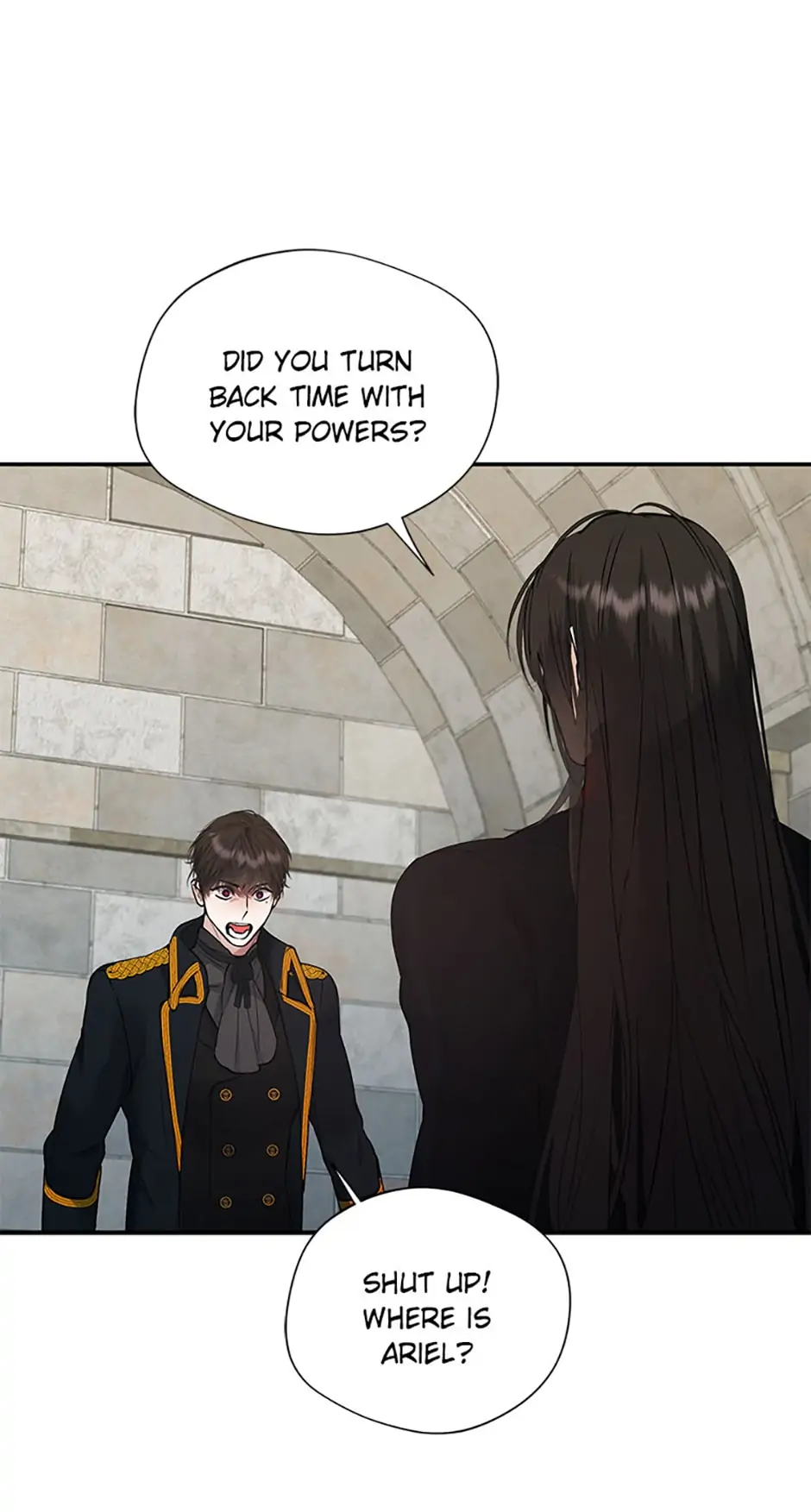 A male protagonist is blocking my way chapter 69 page 58