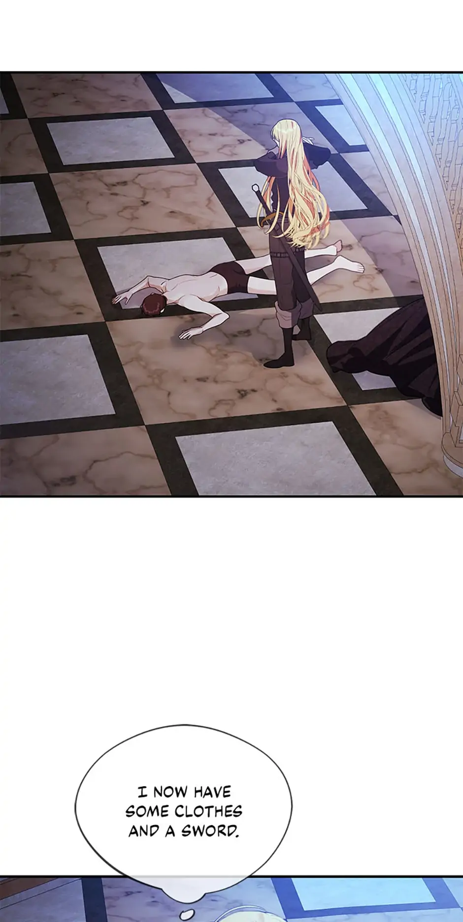 A male protagonist is blocking my way chapter 70 page 2