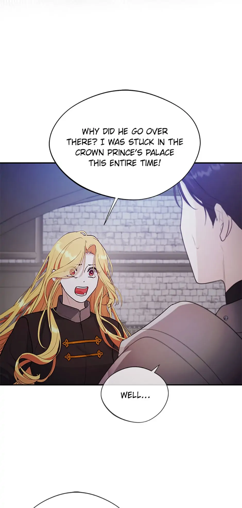A male protagonist is blocking my way chapter 70 page 12