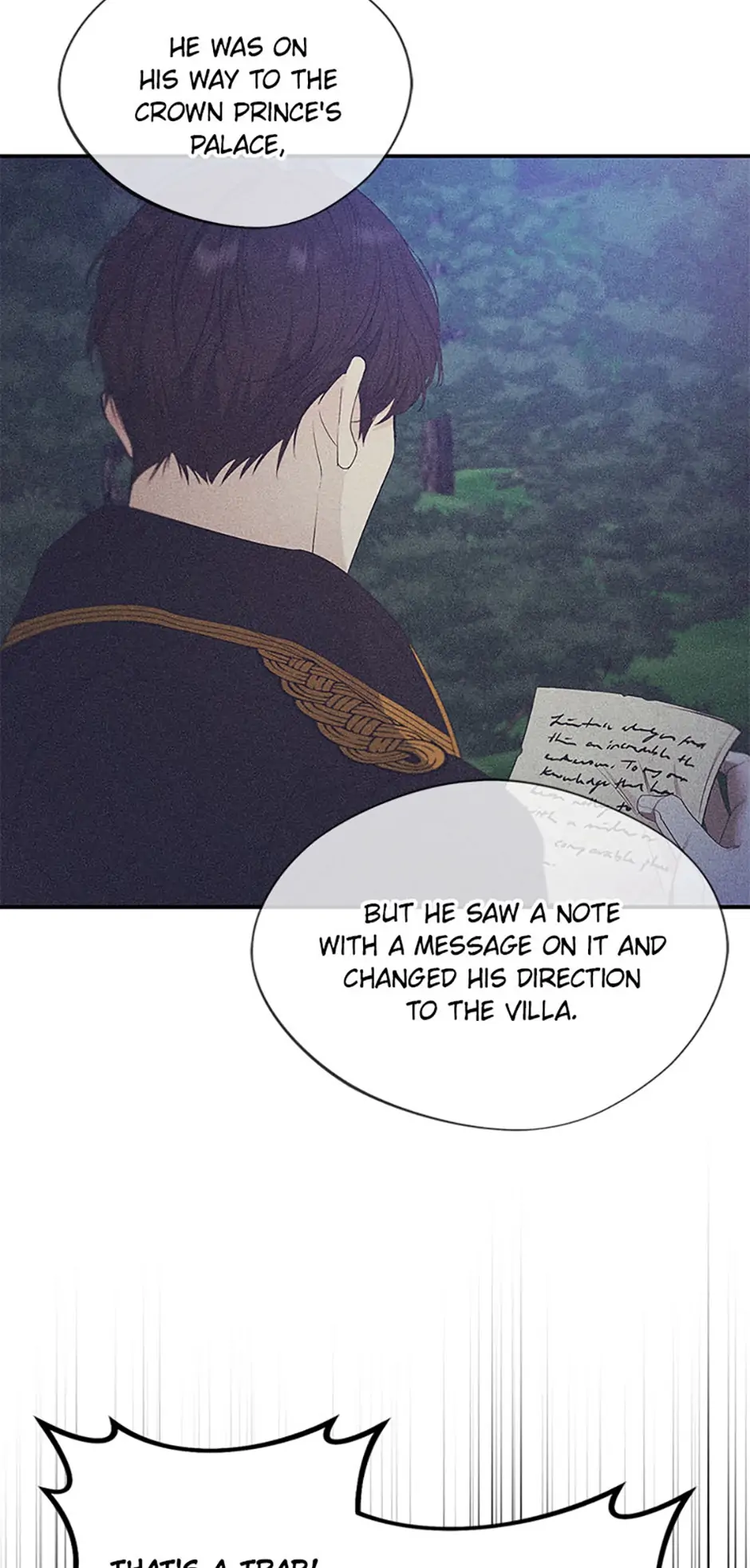 A male protagonist is blocking my way chapter 70 page 13