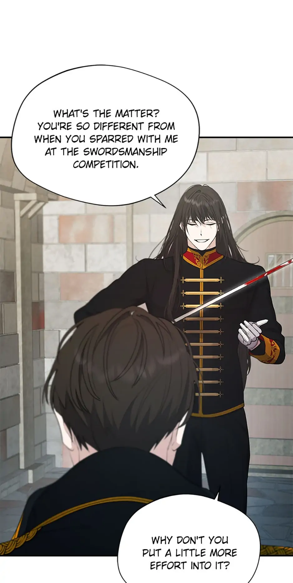A male protagonist is blocking my way chapter 70 page 20