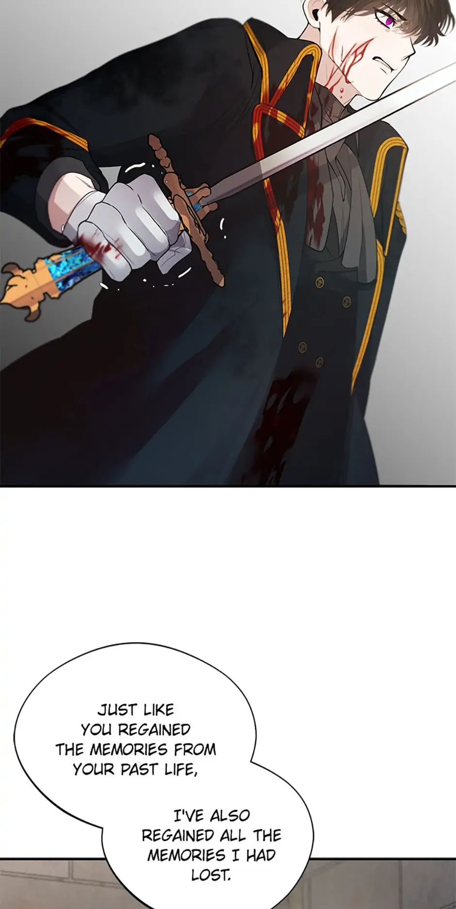 A male protagonist is blocking my way chapter 70 page 23