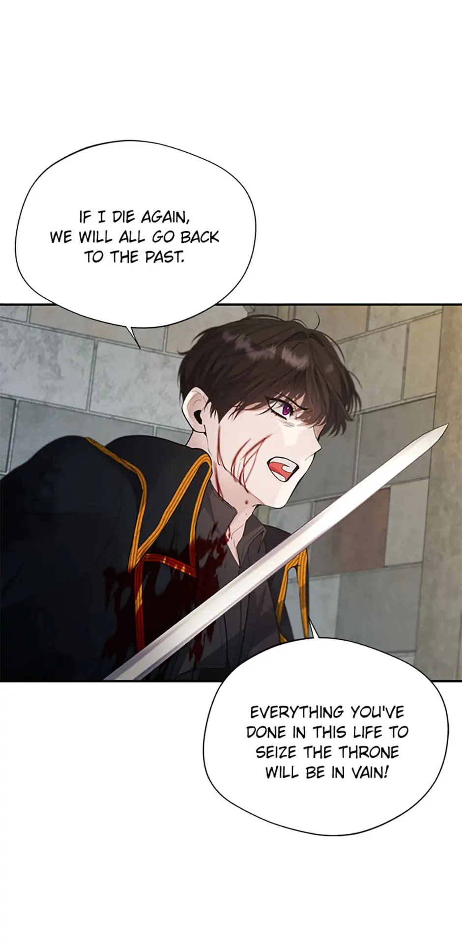A male protagonist is blocking my way chapter 70 page 30