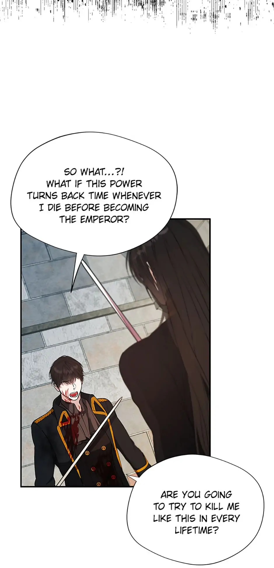 A male protagonist is blocking my way chapter 70 page 40