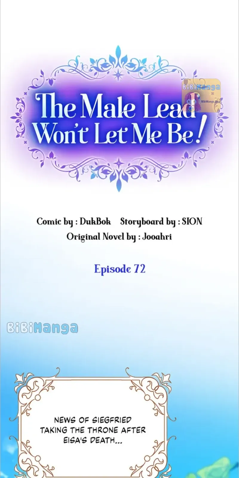 A male protagonist is blocking my way chapter 72 page 29