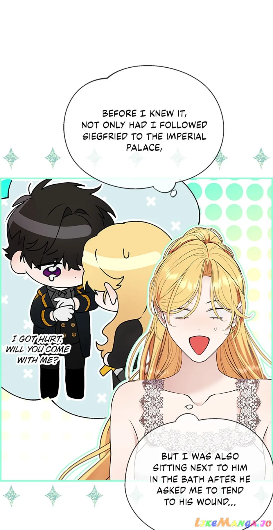 A male protagonist is blocking my way chapter 73 page 6