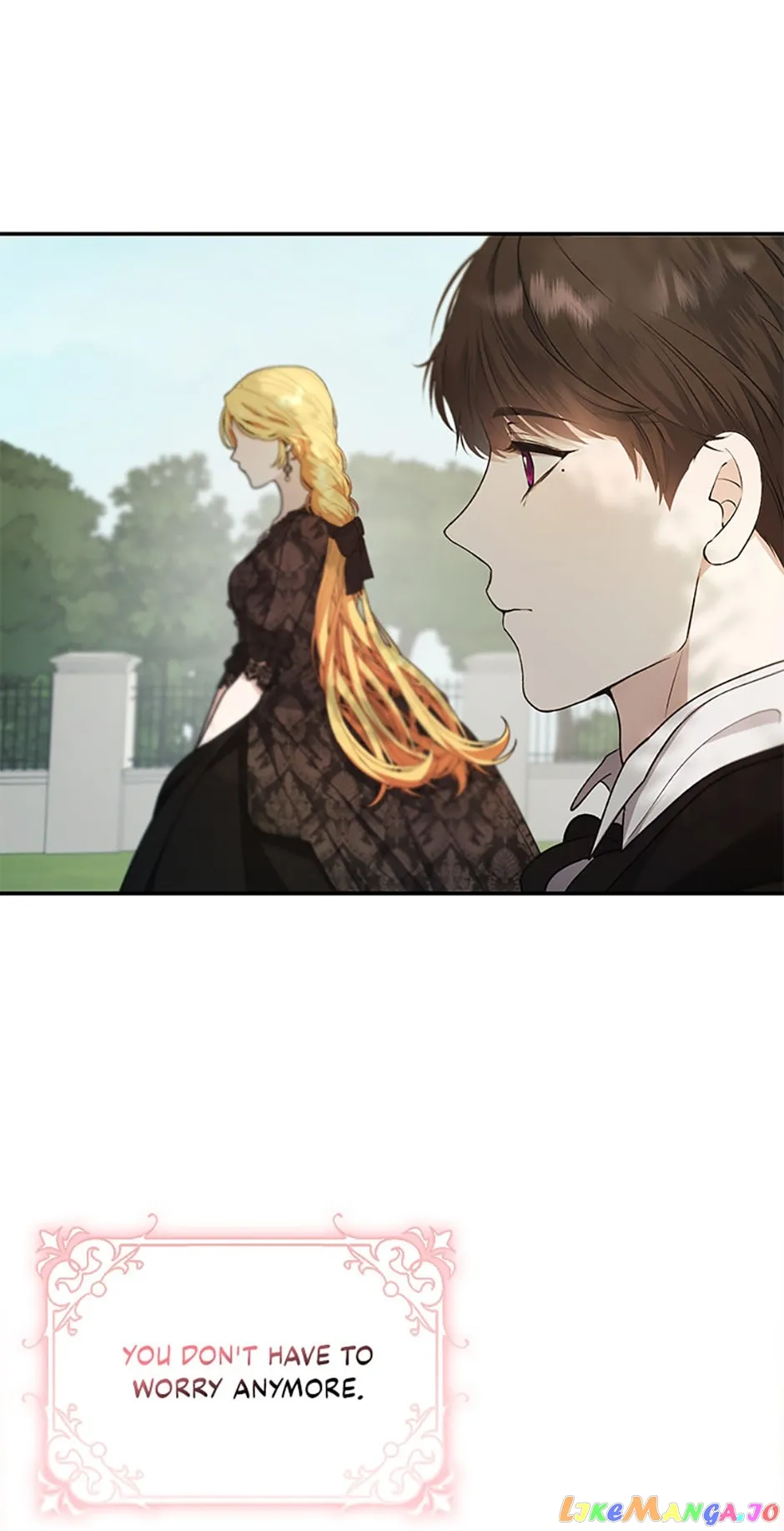 A male protagonist is blocking my way chapter 73 page 34