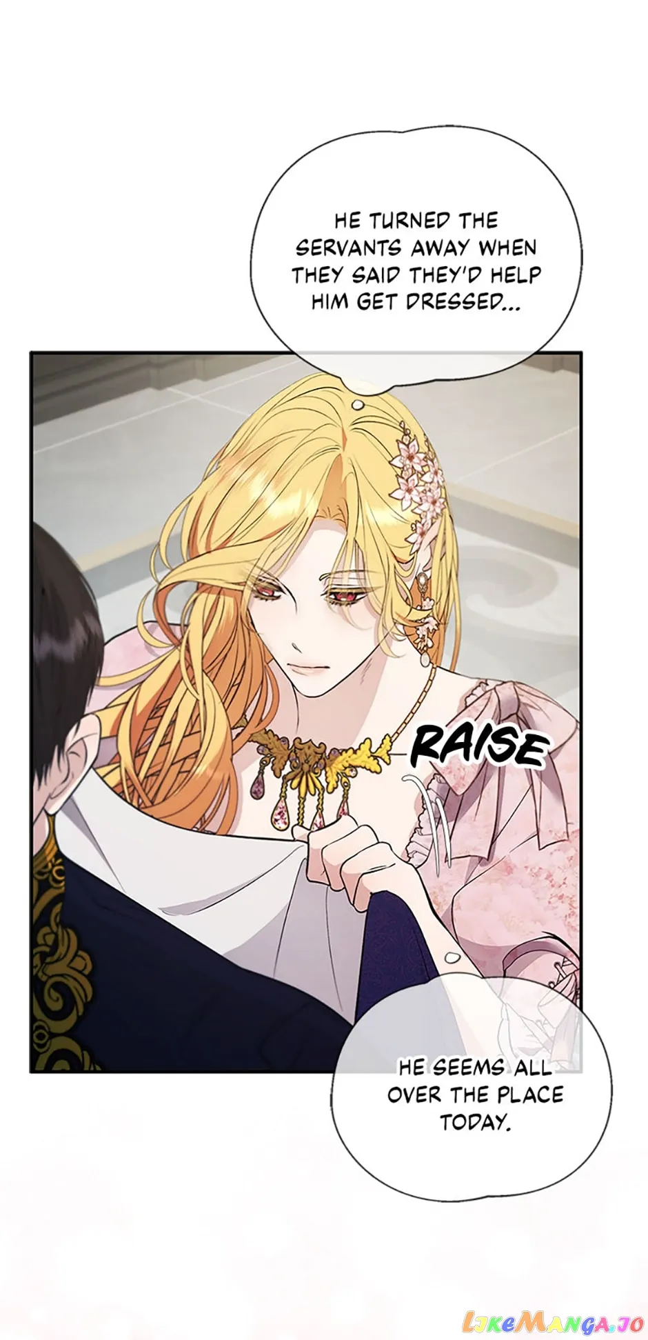 A male protagonist is blocking my way chapter 73 page 42
