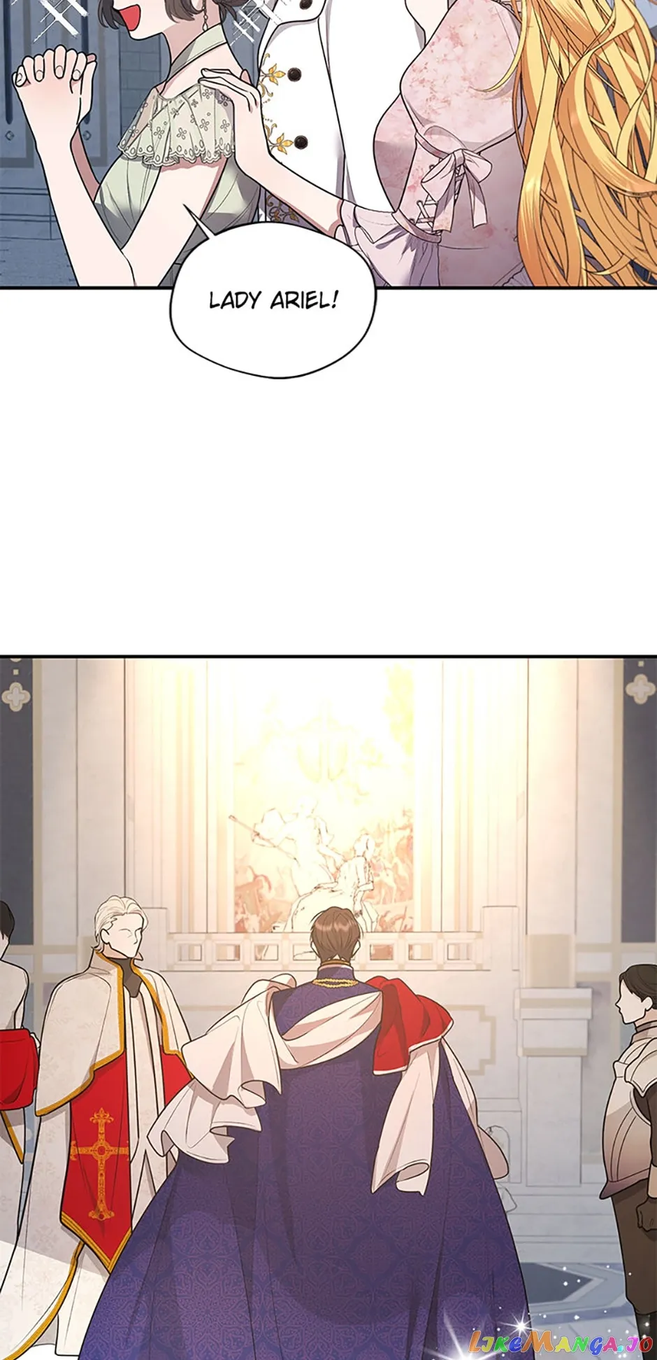 A male protagonist is blocking my way chapter 73 page 48