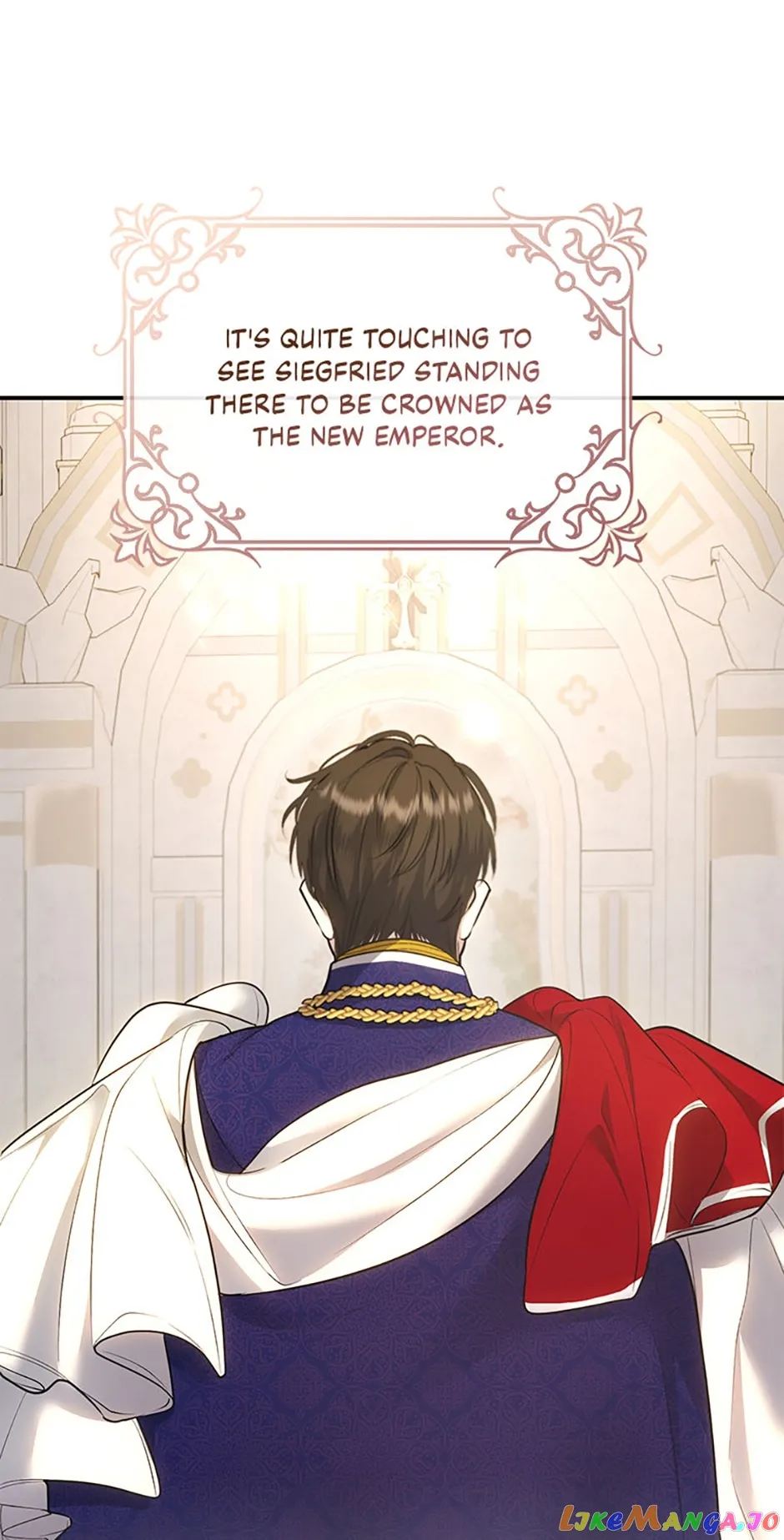 A male protagonist is blocking my way chapter 73 page 51