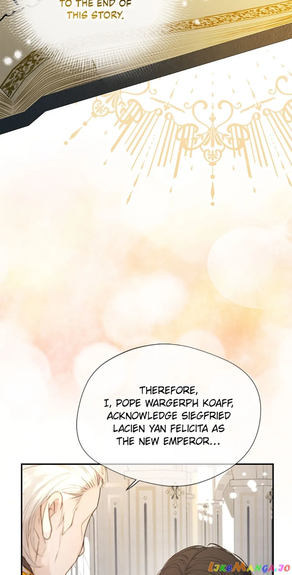 A male protagonist is blocking my way chapter 73 page 53