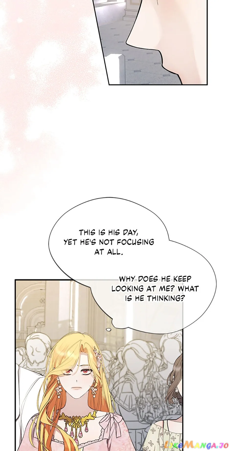 A male protagonist is blocking my way chapter 73 page 55