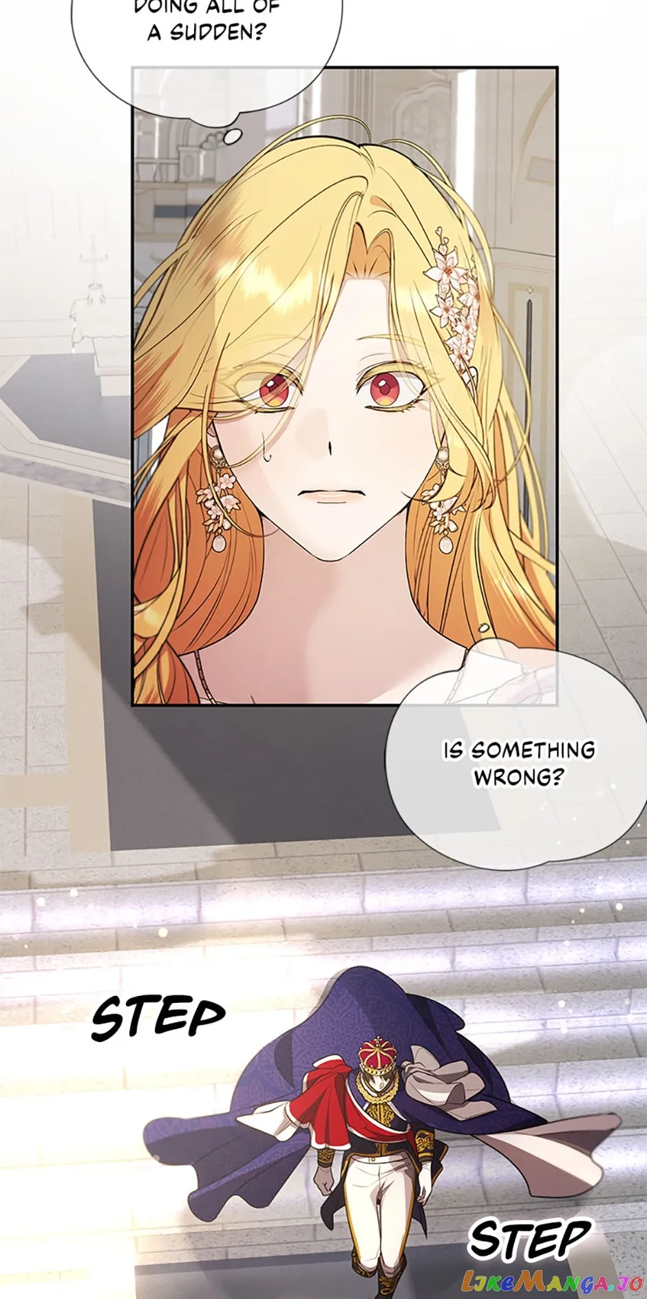 A male protagonist is blocking my way chapter 73 page 61