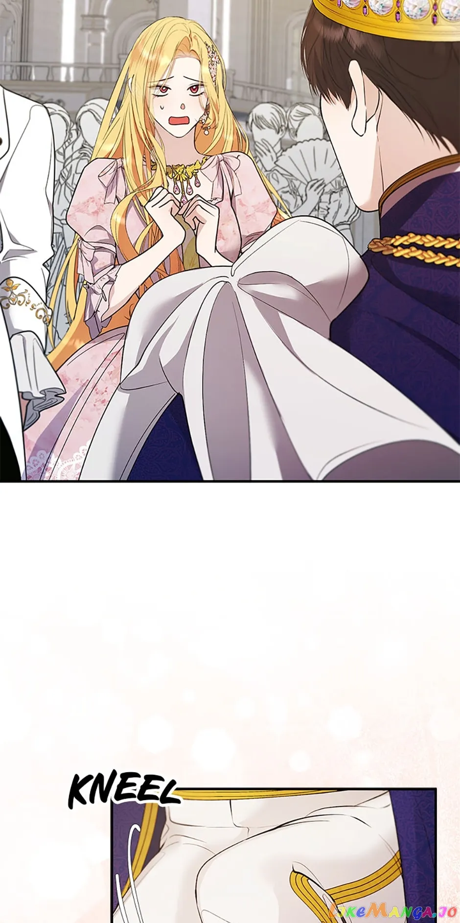 A male protagonist is blocking my way chapter 73 page 65