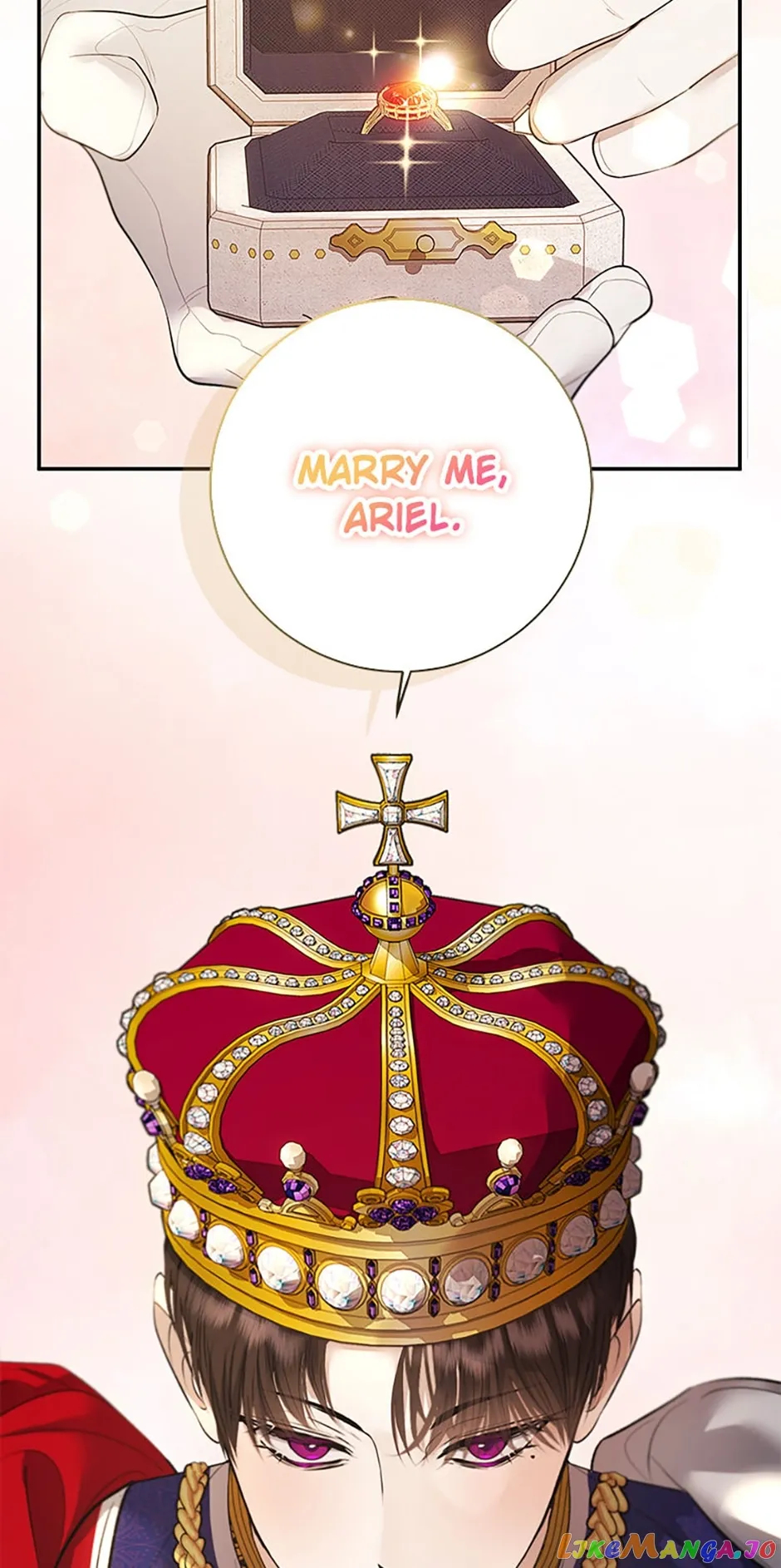 A male protagonist is blocking my way chapter 73 page 67
