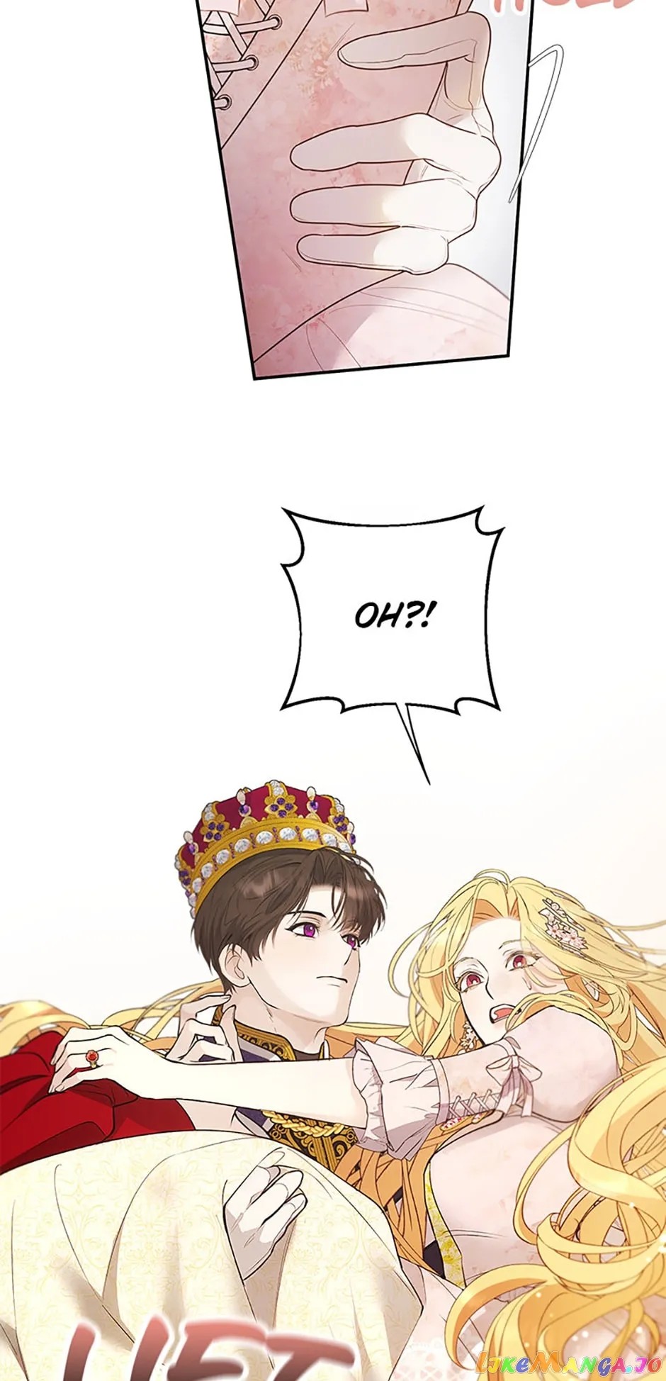 A male protagonist is blocking my way chapter 73 page 84